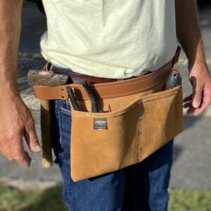 ceinture porte outils deux poches